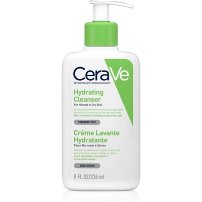 CeraVe Cleansers Hydrating Cleanser почистваща емулсия с хидратиращ ефект 236ml