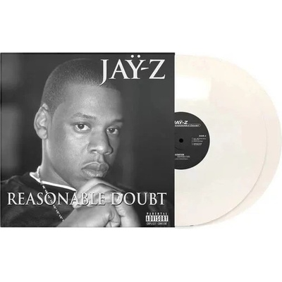 Jay-Z: Reasonable Doubt (Coloured White Vinyl, 30th Anniversary Edition) - 2Vinyl LP