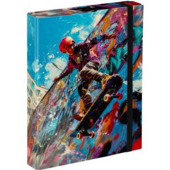 Baagl Папки за училищни тетрадки a5 Скейтпарк