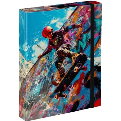 Baagl Папки за училищни тетрадки a5 Скейтпарк