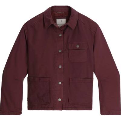 Royal Robbins Дамско ежедневно яке Royal robbins Women's El Cap Canvas Shacket Casual jacket - Loganberry (103-2756-0113)