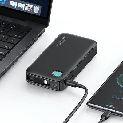 Awei XY Power Bank 10000mAh 20W PD Lightning кабел, Лила (10KCD22503)