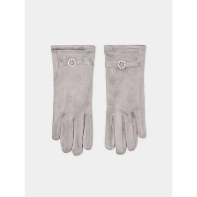 Moodo Ръкавици с декоративен колан Moodo | Siv | ЖЕНИ | ЕДИН РАЗМЕР
