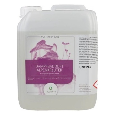 Lacoform aroma do parní sauny Alpské bylinky 5 l – Zbozi.Blesk.cz