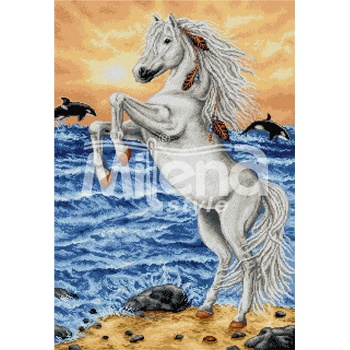 Milena Style Вълшебен свят - гоблен със схема конци Ariadna 1: 1