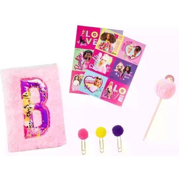 RMS Барби: Творчески комплект дневник с плюшена обвивка (99-0165)