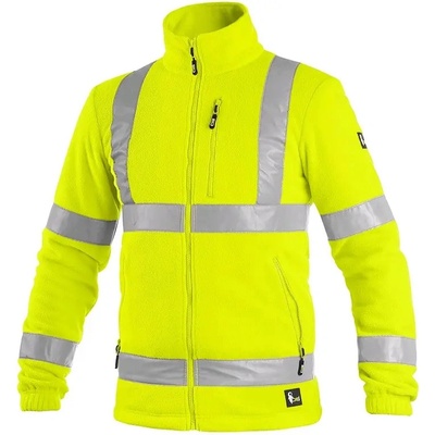 Canis CXS Preston bunda výstražná softshell žluto modrá