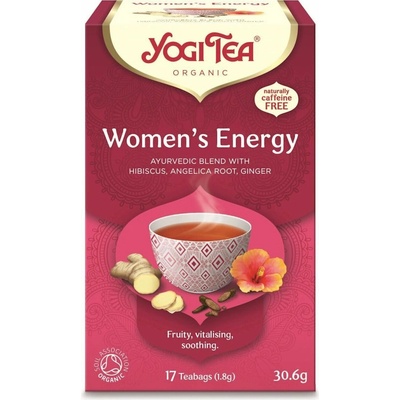 Yogi Tea Bio Energie ženy 17 x 1,8 g