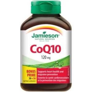 Jamieson Коензим Q10 120mg 60 таблетки (IP1632)