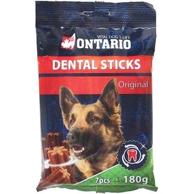 Ontario Dental Sticks Original žuvacie tyčinky pre psov 180 g