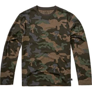 Brandit Premium тениска с дълъг ръкав, тъмен камуфлаж (4205-12004)