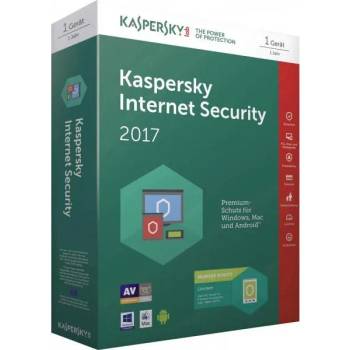 Kaspersky Internet Security 2017 Multi-Device Renewal (3 Device/1 Year) KL1941OCCFR