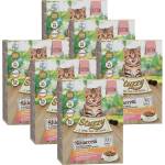 Stuzzy Cat Shreds MULTIPACK Kitten накъсани пилешки и свински меса 6 x (12 x 85 г)
