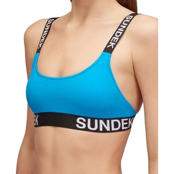 SUNDEK Lucrecia balconette with elastic bikini top - Blue (Bilberry)
