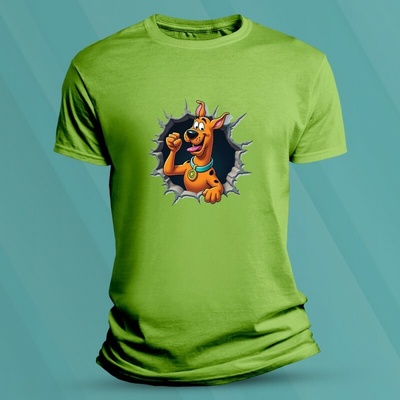 Sandratex dětské bavlněné tričko Scooby-Doo – Zbozi.Blesk.cz