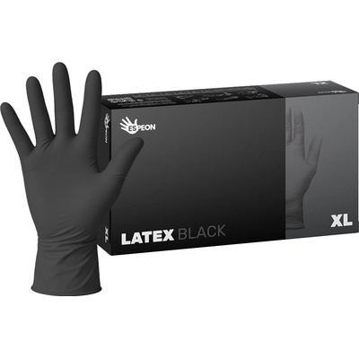 Espeon Latex nepudrované černé 100 ks