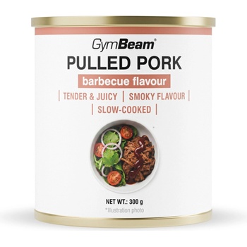 GymBeam Дърпано свинско месо 300 g барбекю
