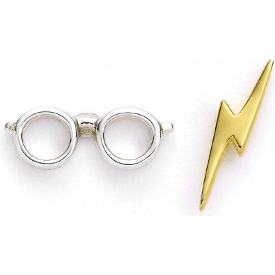 Carat Shop stříbrné Harry Potter Blesk a brýle SE0176