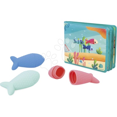 Janod knižka do vody Morský svet Under the Sea Party mäkké leporelo J04733