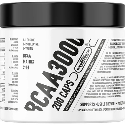 SizeandSymmetry BCAA 3000 200 kapsúl