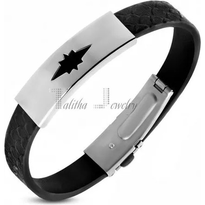 Talitha Мъжка кожена гривна