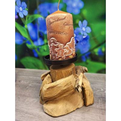 Dijk Natural Collection Svícen z kůry nižší