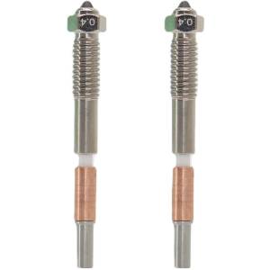 QIDI Tech Биметална дюза за Plus4 - Комплект от 2 бр - 0, 4 mm (16392818802)