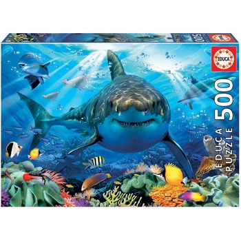 Educa Пъзел Educa - Великата бяла акула, 500 части (EDU18478)