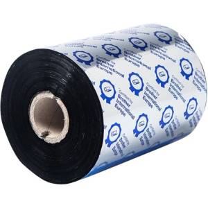 Brother premium wax black 110mm x 600m pk of 6