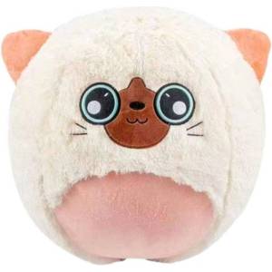 LEAN Toys Надуваема плюшена топка Lean Toys - Коте, 50 cm (28662) - baby