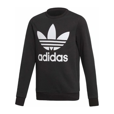 adidas Mikiny Dětské Mikina Trefoil Crew Černá