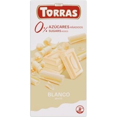 Torras Bezlepková bílá bez přidaného cukru 75 g