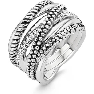 Ti Sento Дамски сребърен пръстен Ti Sento 12066ZI (12066ZI)