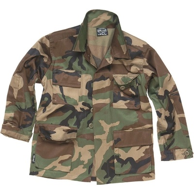 Blůza Mil-tec US BDU dětská polní woodland – Zboží Dáma