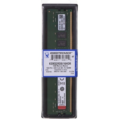 Kingston DDR4 16GB 3200MHz CL21 KSM32RD8/16HDR