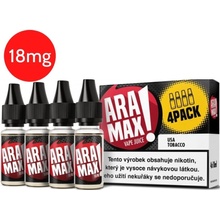 Aramax 4Pack USA Tobacco 4 x 10 ml 18 mg