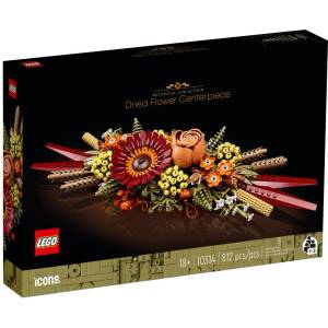 LEGO® icons 10314 ЦЕНТРАЛНА ДЕКОРАЦИЯ ОТ СУШЕНИ ЦВЕТЯ (10314)