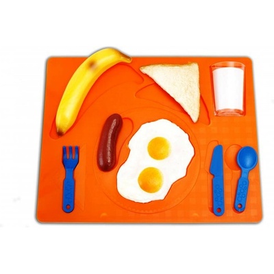 Логически пъзел за подреждане на храна 3d