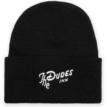 THE DUDES MOTEL PURE BEANIE BLACK