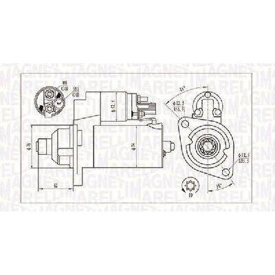 Startér MAGNETI MARELLI MQS1323