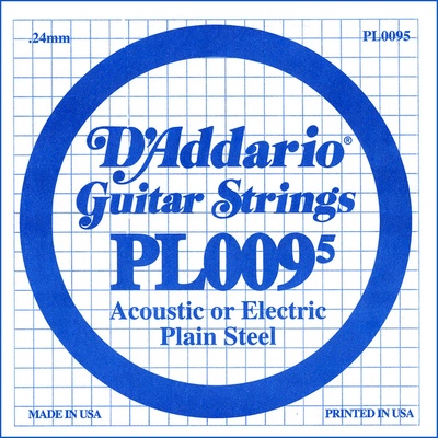 D'Addario PL 0095 Единична струна за китара (PL0095)