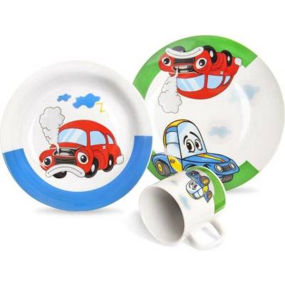 soupr. 3díl. AUTO, děts.jídel. porcelán