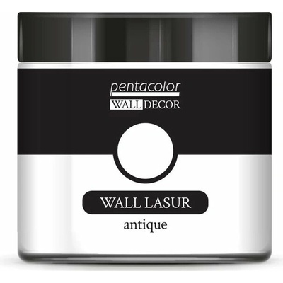 Pentart Wall Decor lazúra s antickým efektom 500 ml Antická biela