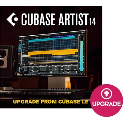Steinberg Cubase Artist 14 Upgrade LE Digitální produkt – Zboží Živě