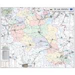 Mapmedia Карта на община Котел (d172)