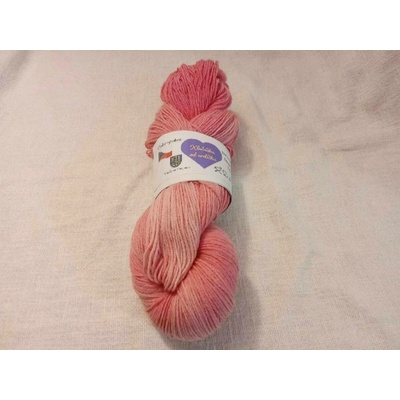 Organic merino Růžové snění