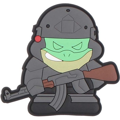 Gumová nášivka 101 Inc Tactical frog - farebná