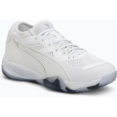 PUMA Обувки за хандбал PUMA Eliminate NITRO SQD 4 puma white/baltic sea blue/fresh water