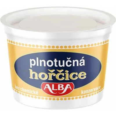 Alba Plus Hořčice plnotučná 100g