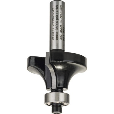 BOSCH zaoblovací fréza 8 mm 10-16,5-57